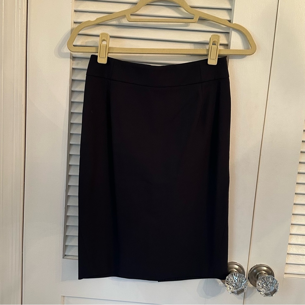 Theory Wool Pencil Skirt